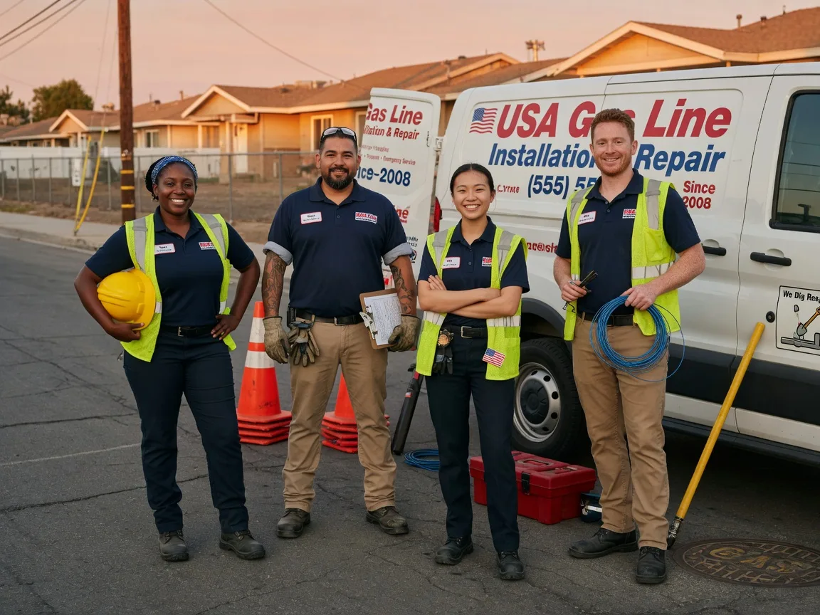 Gas Line Installation company in Bedford, IN